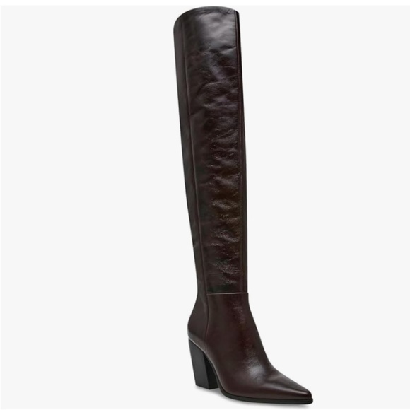 Steve Madden Dark Brown Over the Knee Boots - Picture 9 of 9